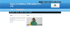 Desktop Screenshot of bhaijiattarwale.com